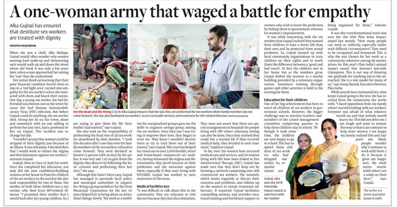 A one-woman army that waged a battle for empathy 1 one woman army alka 2
